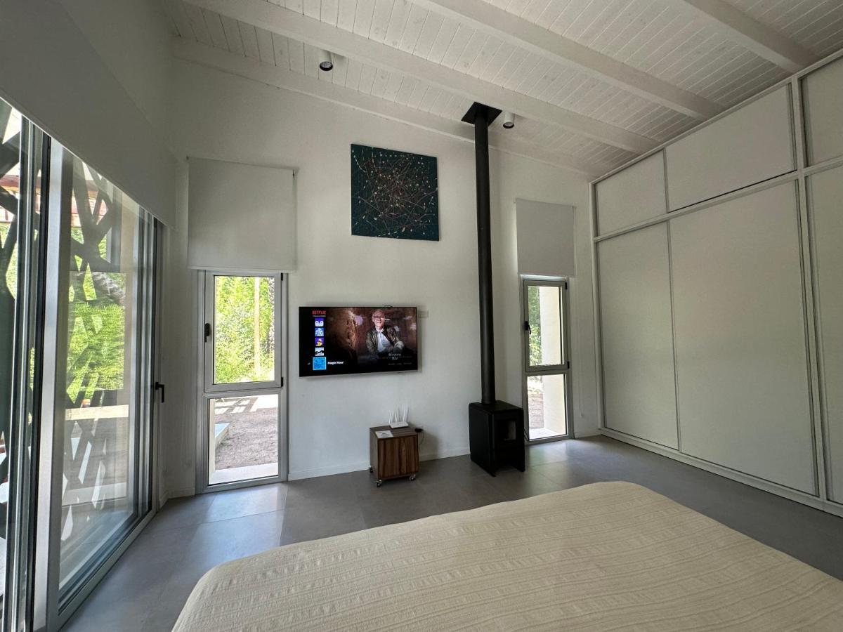 Casa Con Piscina Y Mirador Privado En San Marcos Sierras Villa Bagian luar foto
